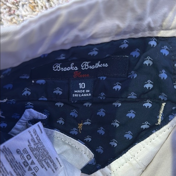 Kids/Boys Brooks Brothers Cream Khaki Chinos Size Y10 - Picture 2 of 7
